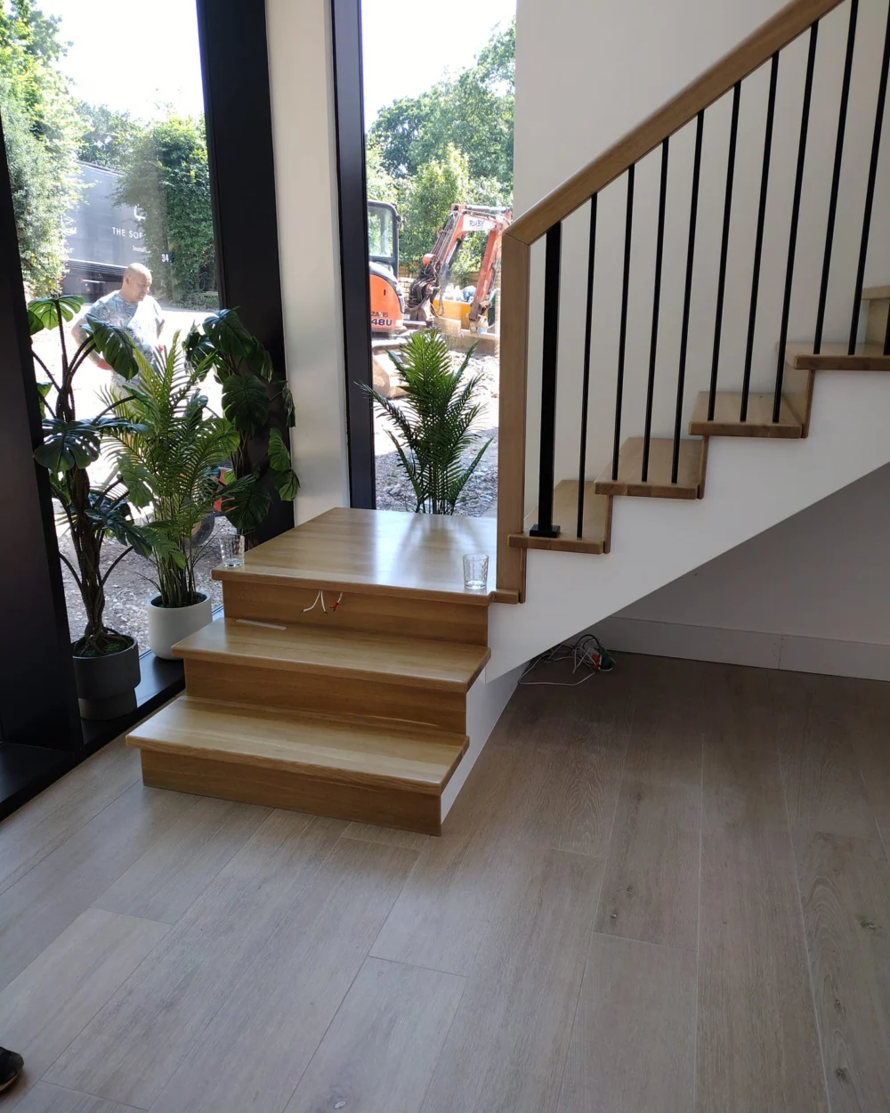 Holztreppe Nr. 85